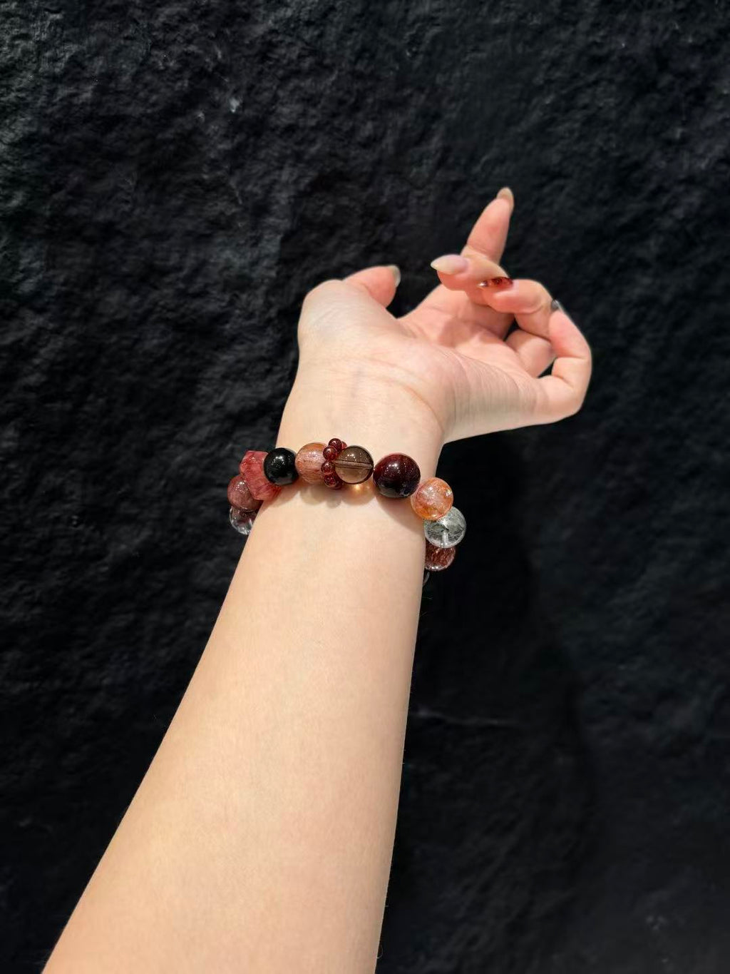 Obsidian Ember Vanguard Bracelet 02080