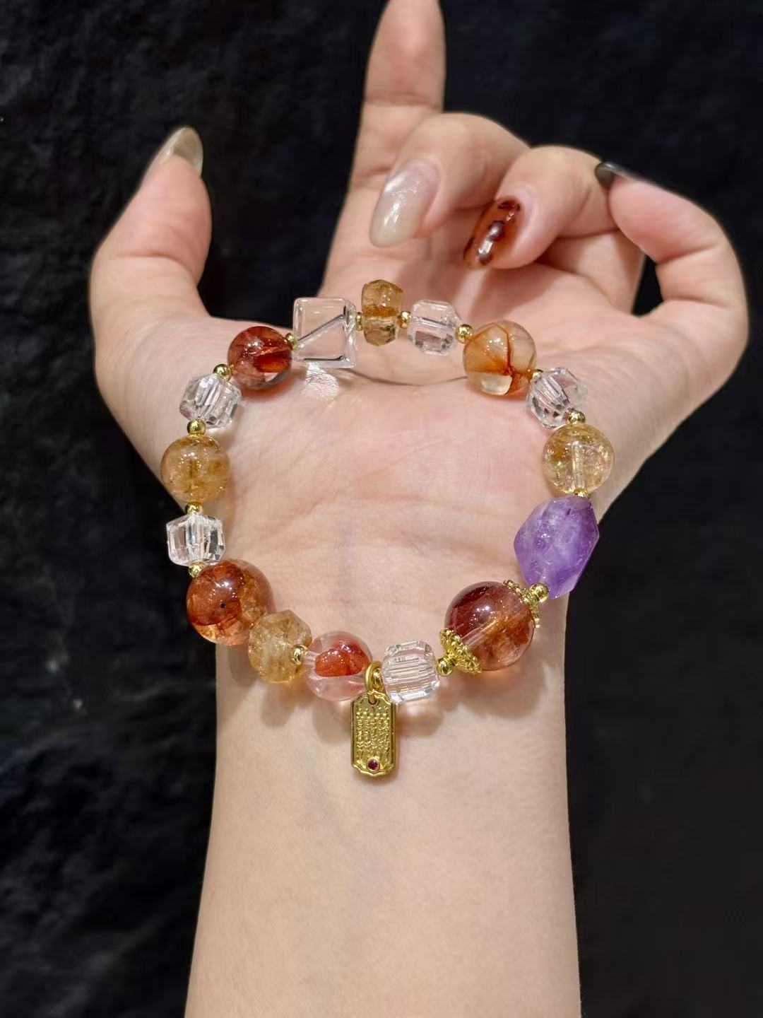 Solar Aurora Empowerment Bracelet 02132