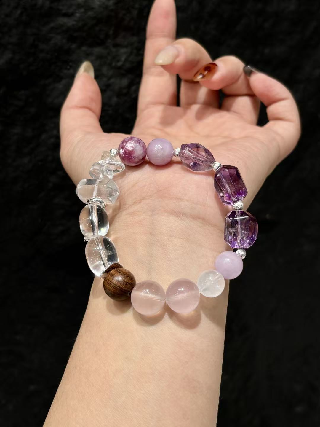 Amethyst Veil Serenity Bracelet 02224