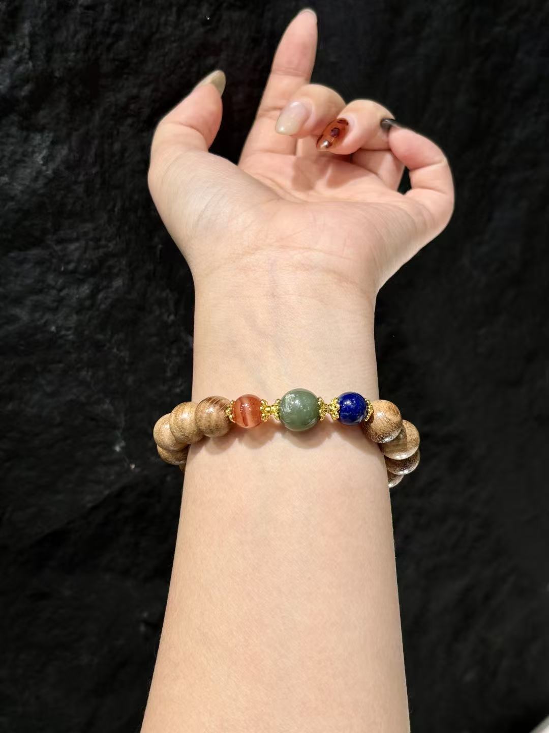 Earthbound Serenity Wood Bracelet 02196