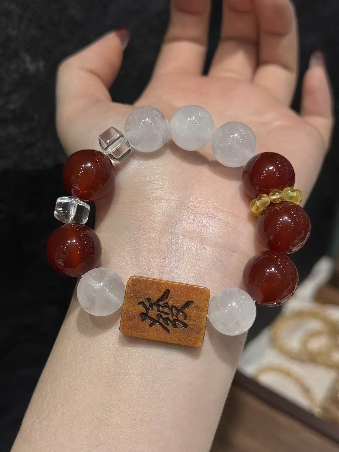 Imperial Harmony Script Bracelet 02235