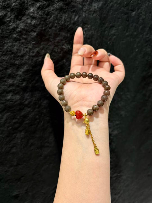 Amber Heart Serenity Bracelet 02201