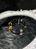 Obsidian Lion Sovereign Bracelet 02170