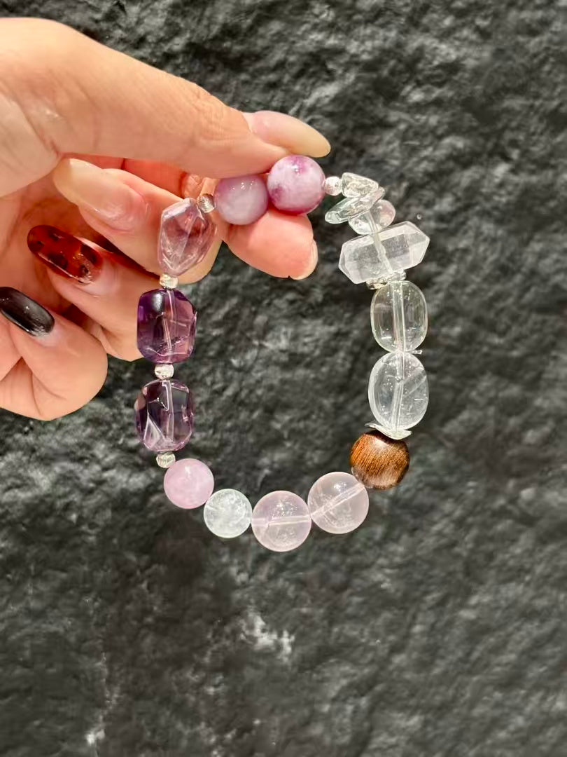 Amethyst Veil Serenity Bracelet 02224