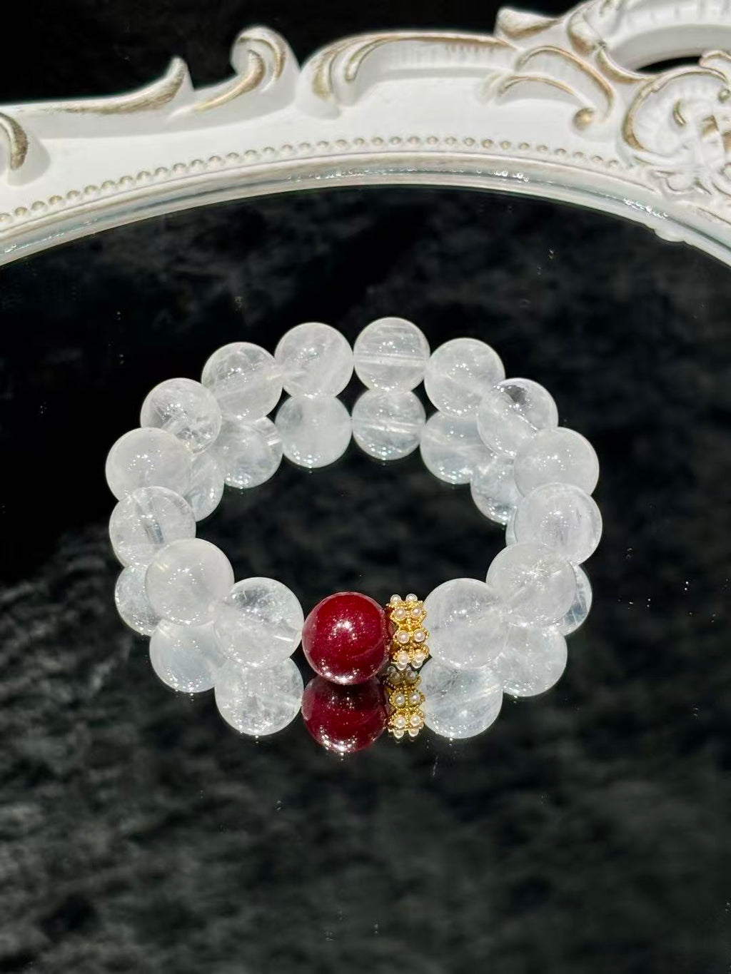 Crimson Moon Whisper Bracelet 02163