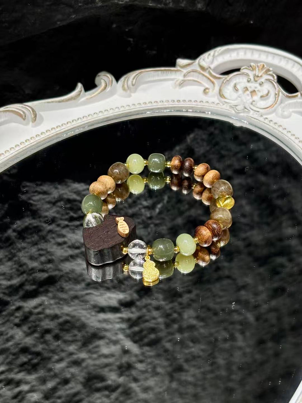 Hetian Harmony Bracelet 02199