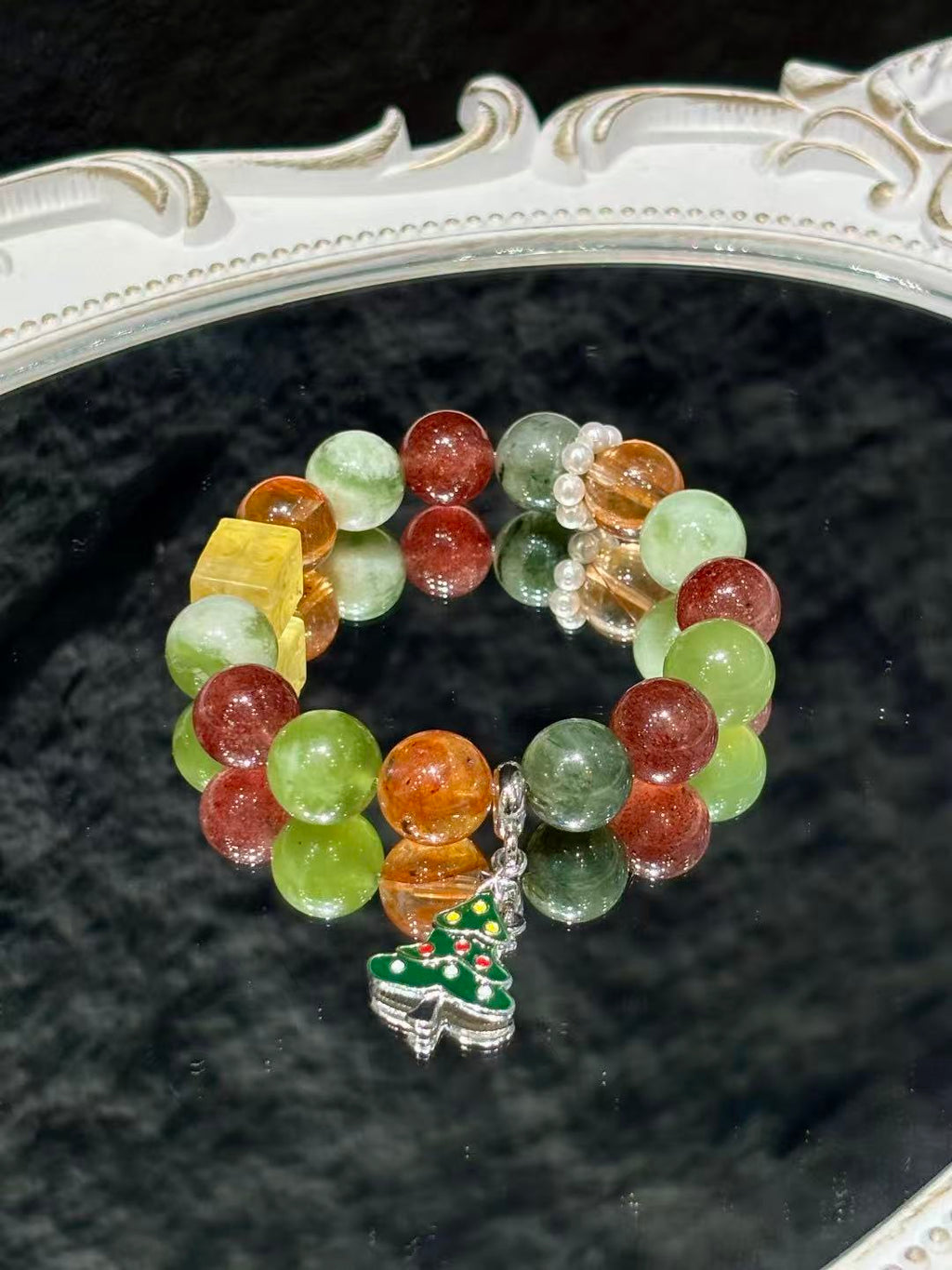 Yuletide Blossom Charm Bracelet 02165