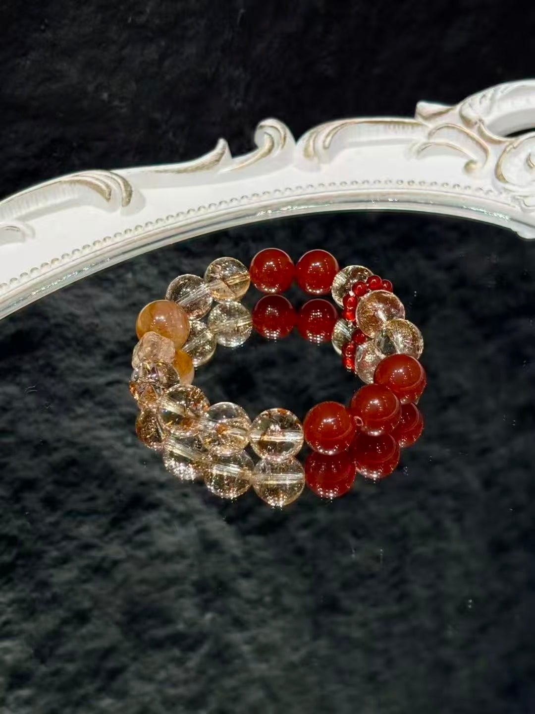 Aurora Garnet Radiance Bracelet 02239