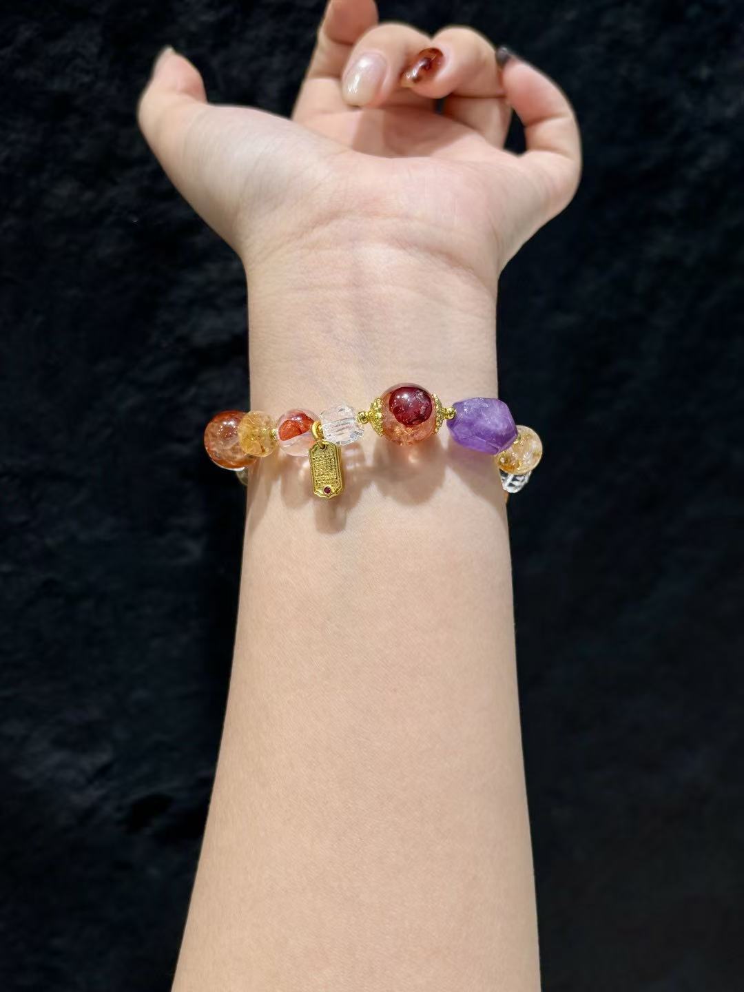 Solar Aurora Empowerment Bracelet 02132