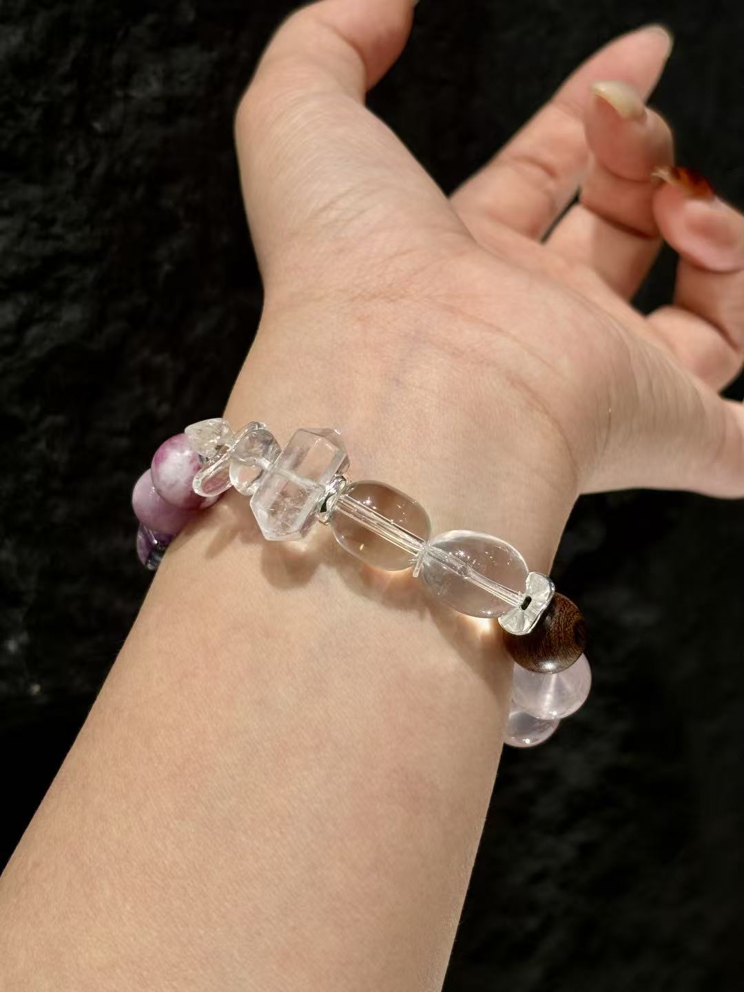 Amethyst Veil Serenity Bracelet 02224