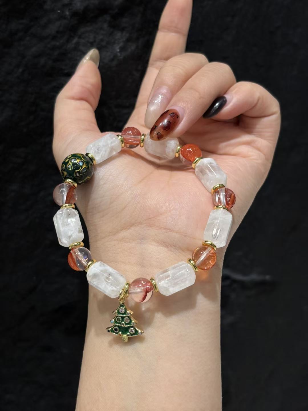 Frosted Ember Noel Bracelet 02175