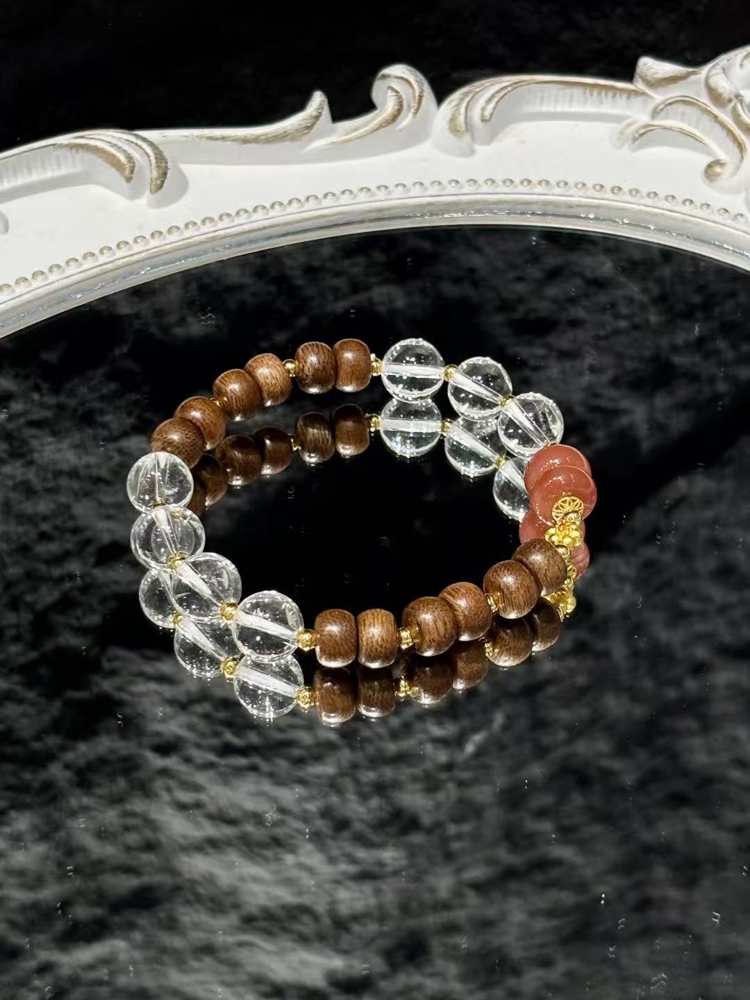 Sandalwood Clarity Fortune Bracelet 02158