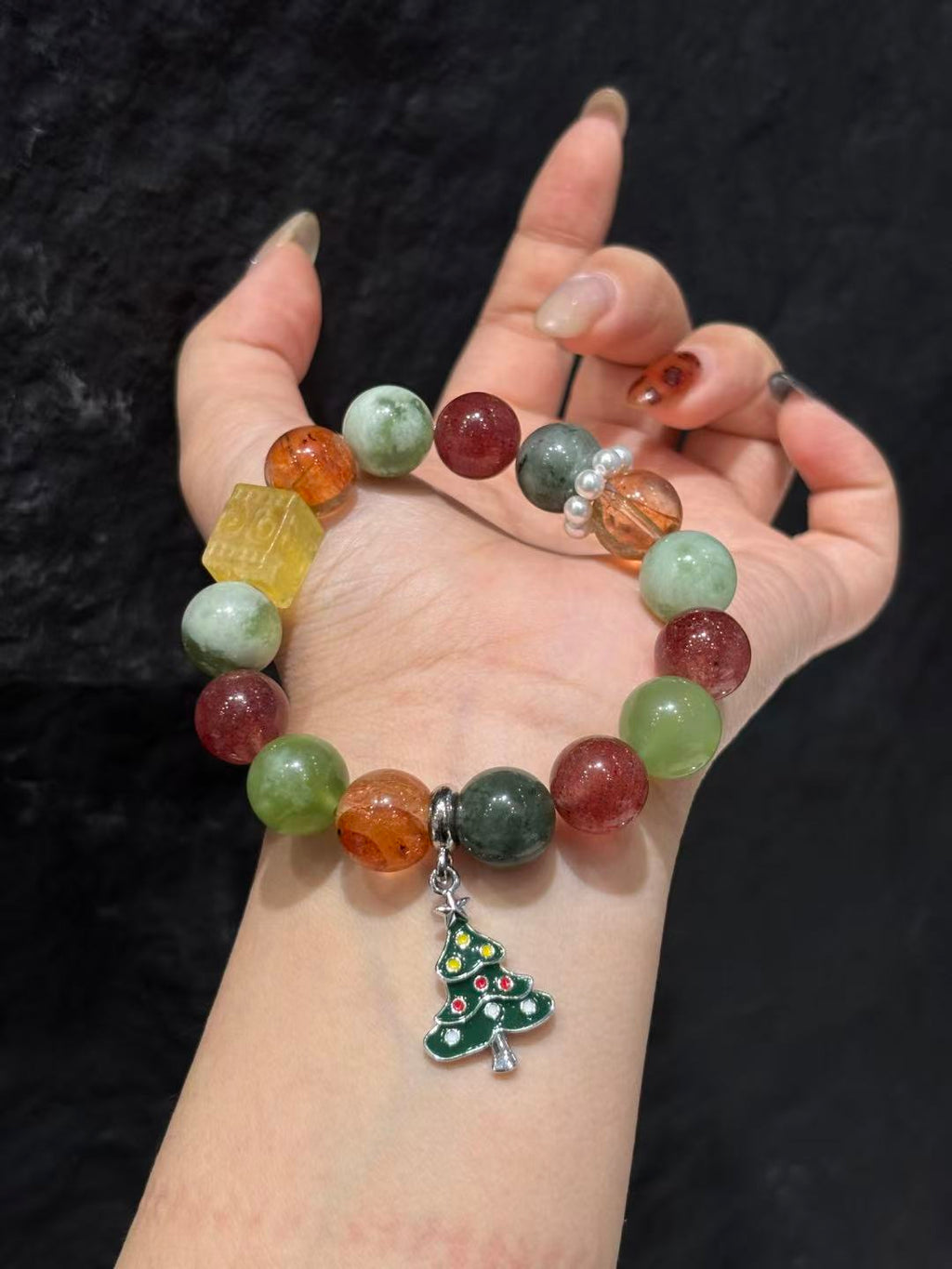 Yuletide Blossom Charm Bracelet 02165