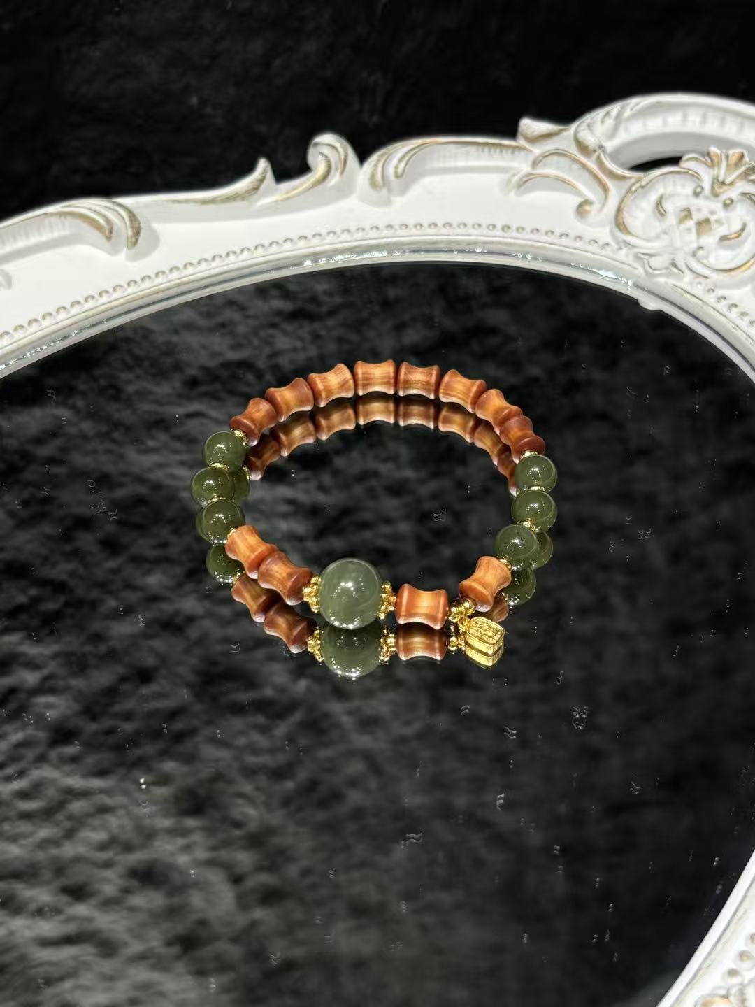 Forest Ritual Jade Bracelet 02202