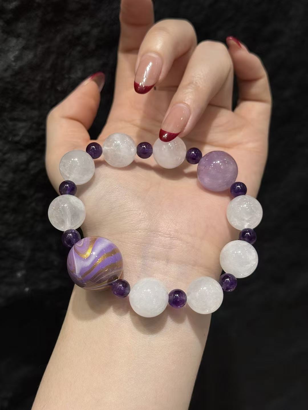 Imperial Violet Aura Bracelet 02229